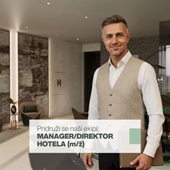 Prosto delovno mesto: MANAGER HOTELA (m/ž)
