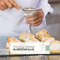 Prosto delovno mesto: SLAŠČIČAR (m/ž)
